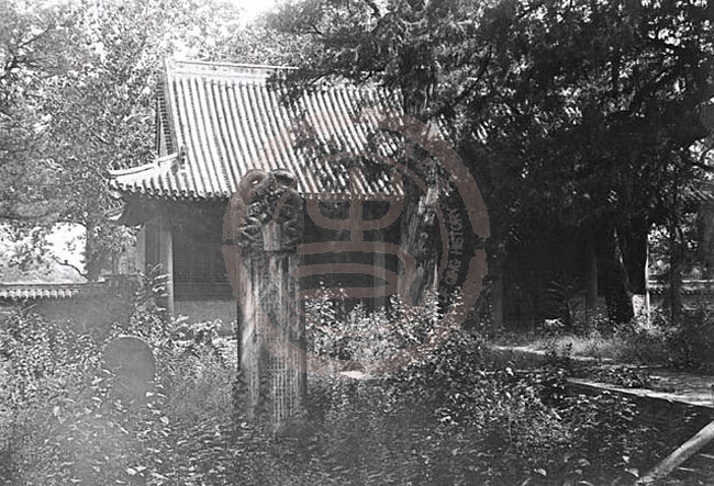 1907年7月1日，邹县，孟母故宅。