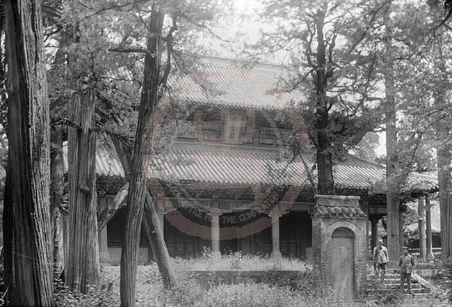 1907年7月1日，邹县，孟庙。