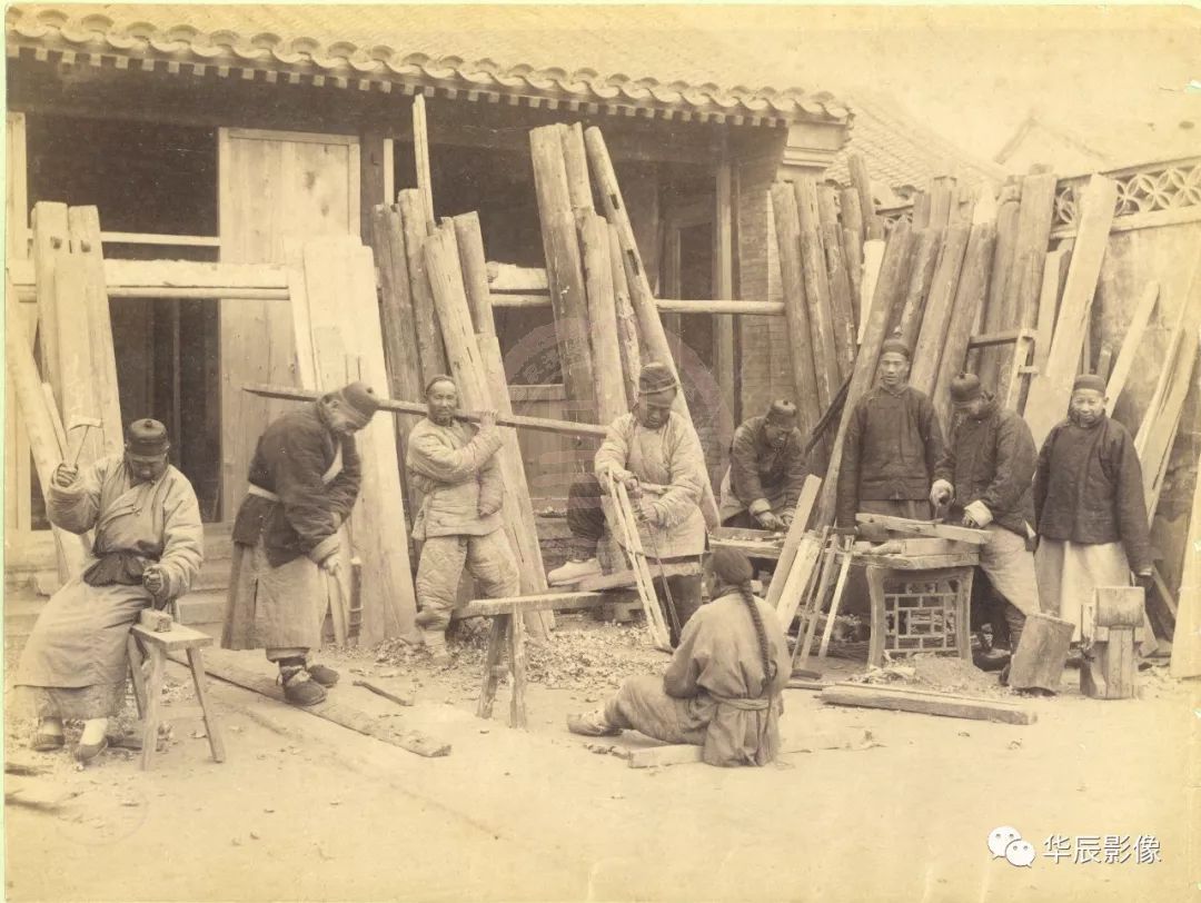 山本赞七郎  木材工厂  蛋白照片